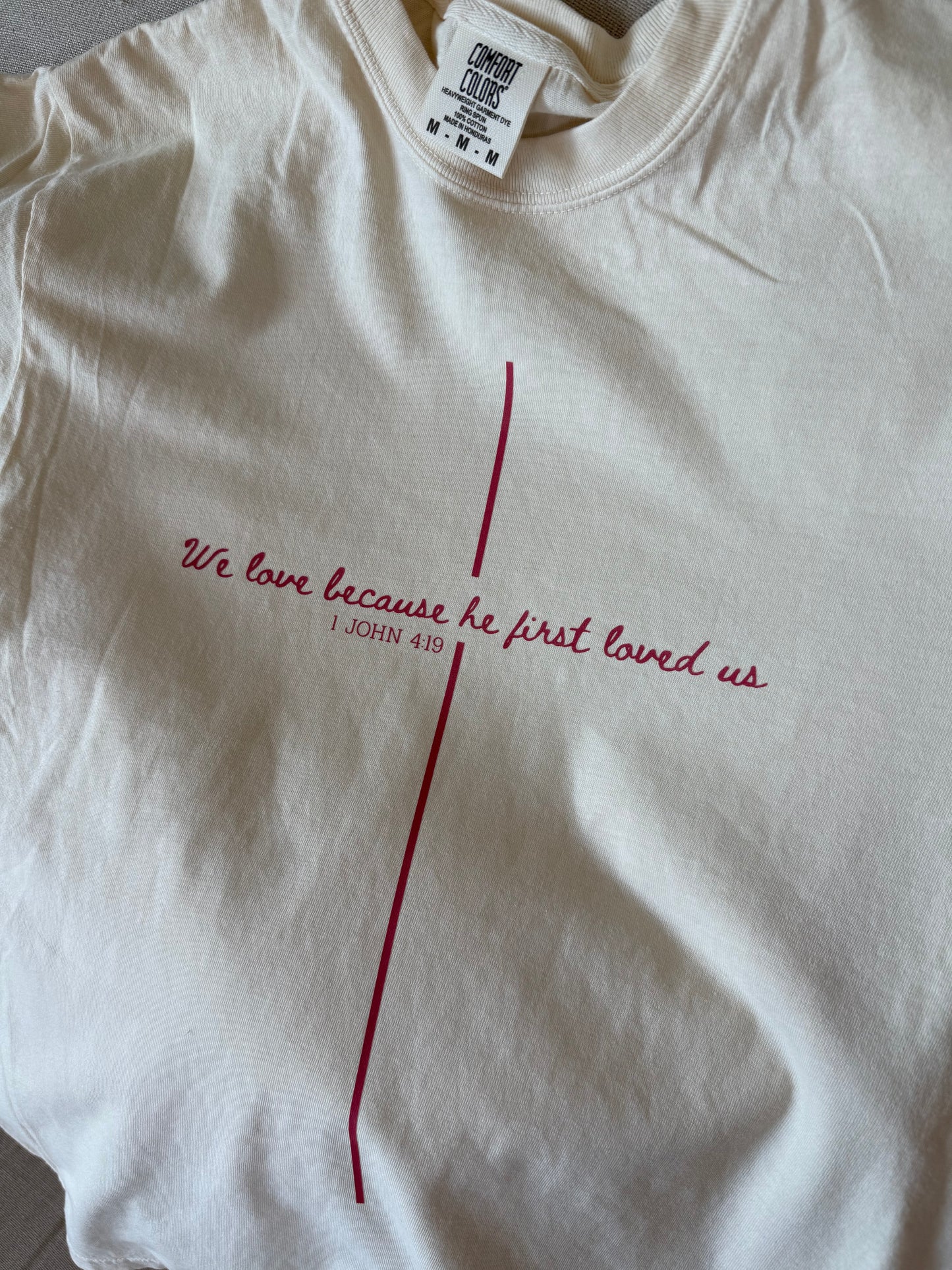 We love because he first loved us