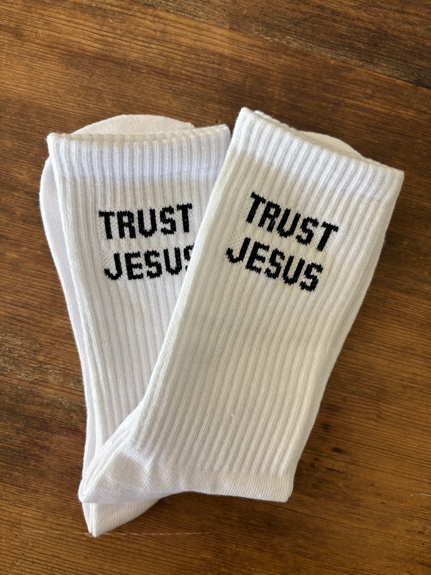 Trust Jesus Socks