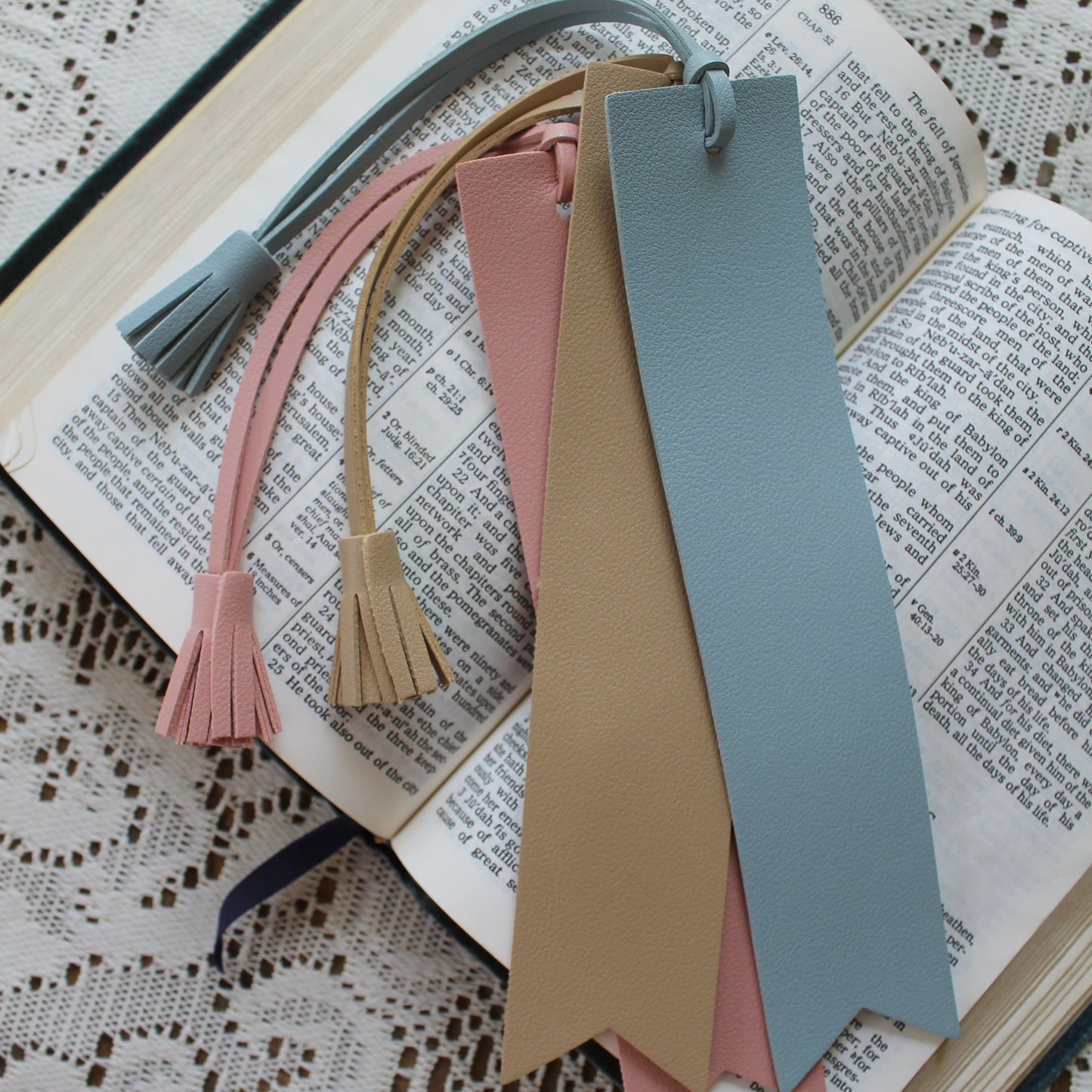 Leather Bookmark
