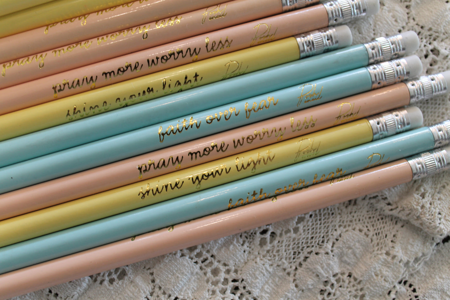 30pc. Faith Quote Pencils- BOGO 50% off