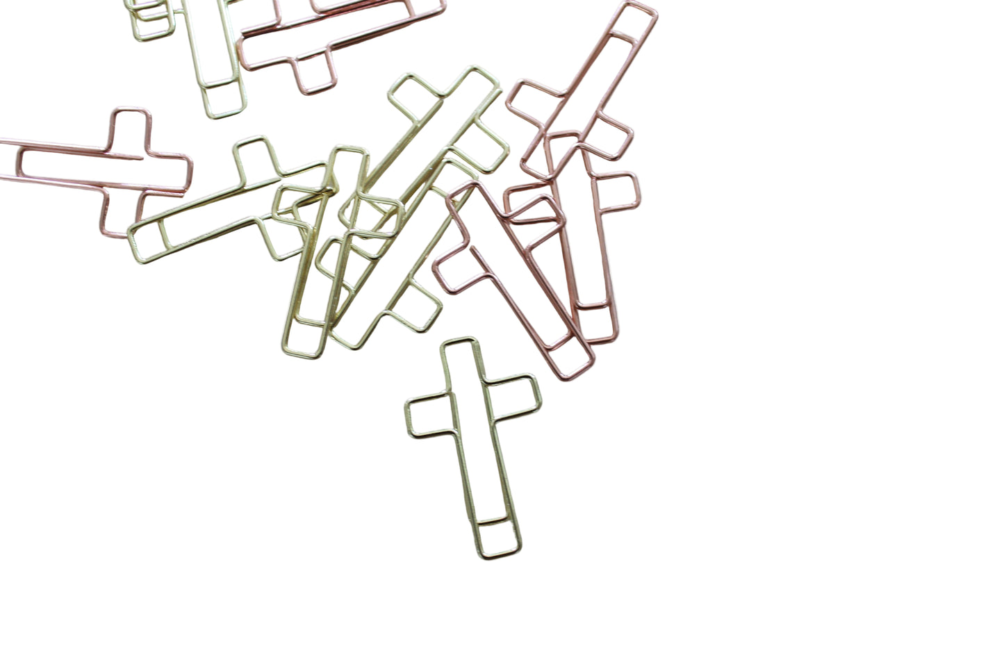 cross paperclips