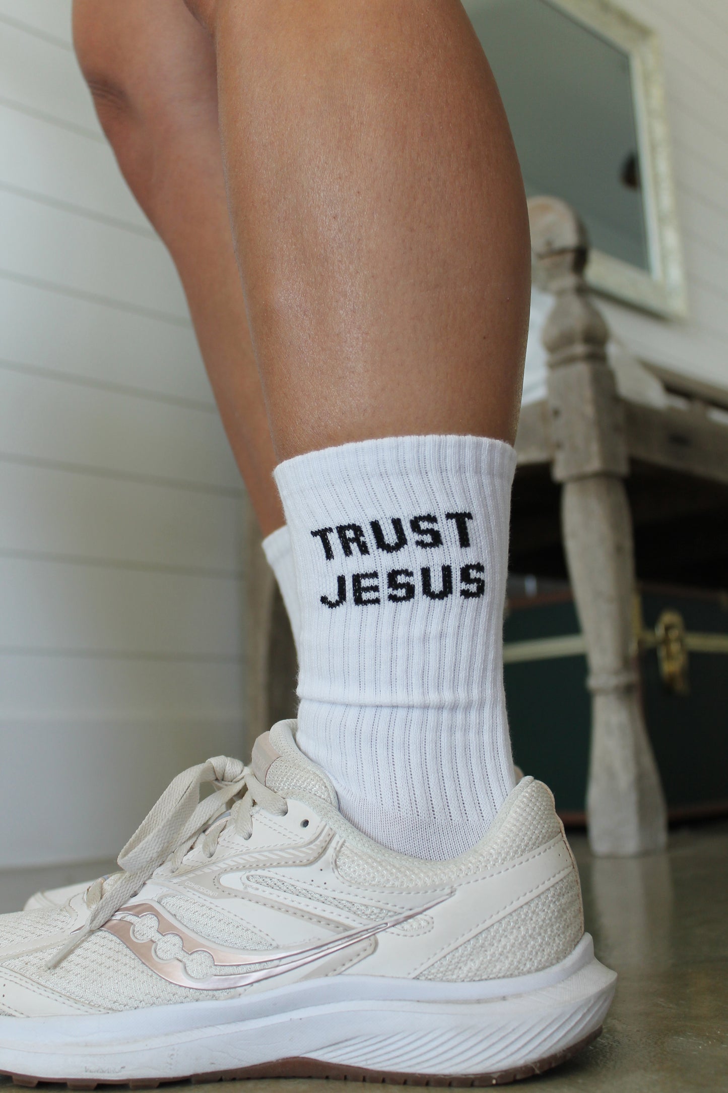 Trust Jesus Socks