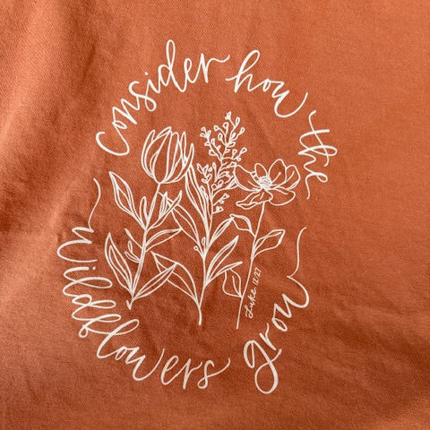 Consider the wildflowers