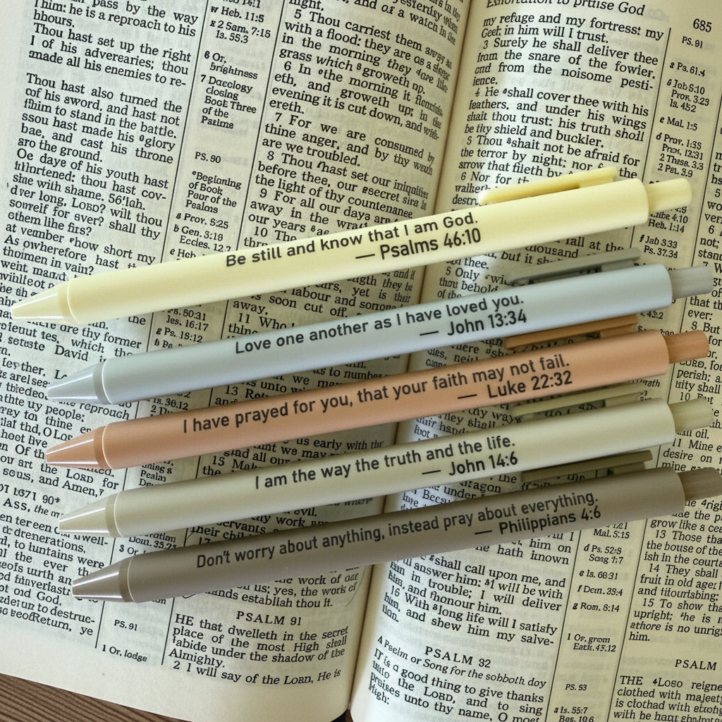 scripture pens