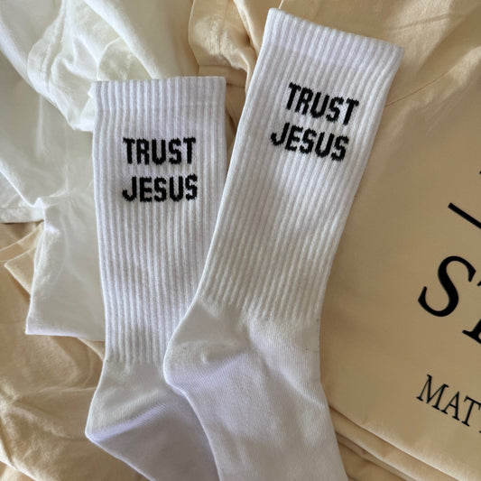 Trust Jesus Socks
