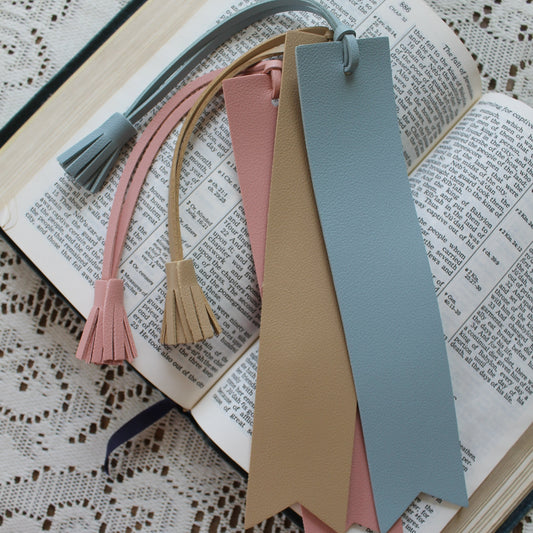 Leather Bookmark