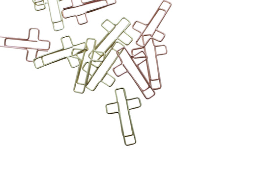 cross paperclips